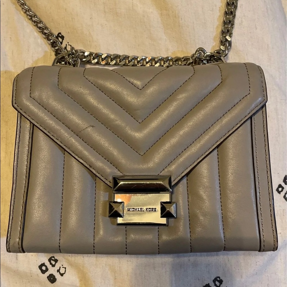 MK quilted crossbody